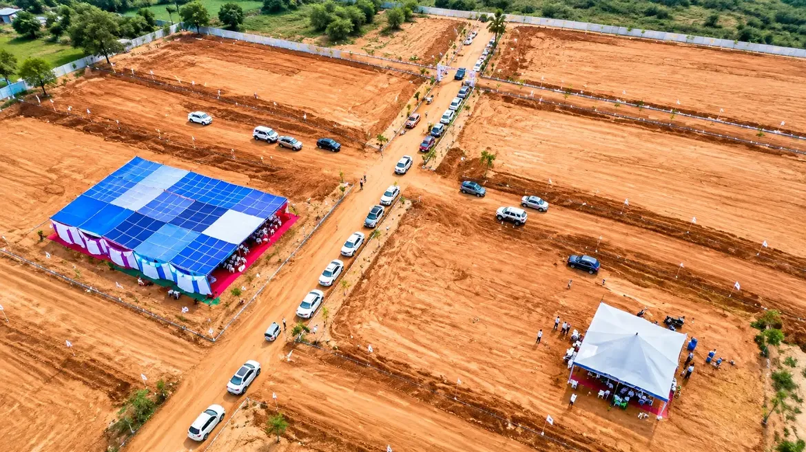 ishwaryaa’s platinum township 📍 nagarjuna sagar highway facing🏡 premium residential & commerc (2)